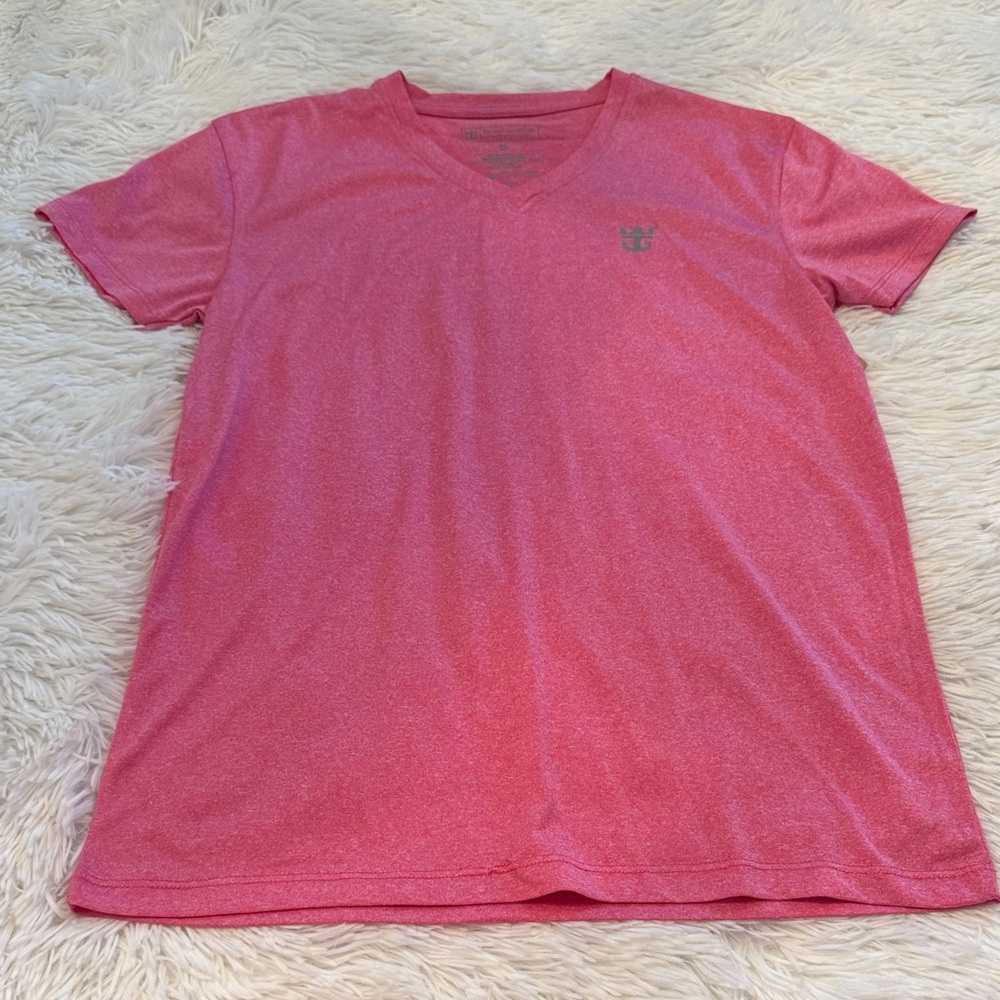 Under Armour Pink V-Neck Tee